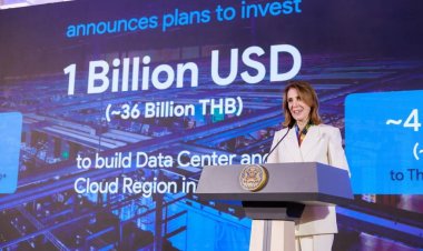 กูเกิล ประกาศลงทุน 3.6หมื่นล้าน ตั้งดาต้าเซ็นเตอร์ในไทย กระตุ้นเศรษฐกิจ 1.4 แสนล้าน