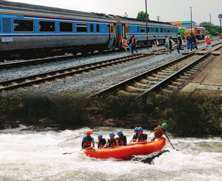 ทริปไป-กลับรถไฟล่องแกงหินเพิงได้ในวันเดียว