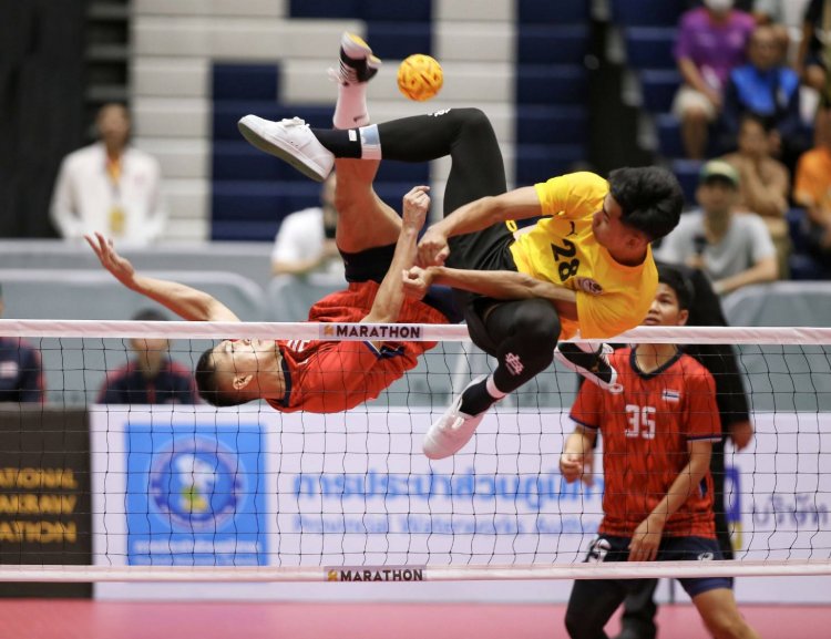 ทีมชาติไทยลิ่วชิงตะกร้อ 4 คนทีมผสมศึกคิงส์คัพ ครั้งที่ 37