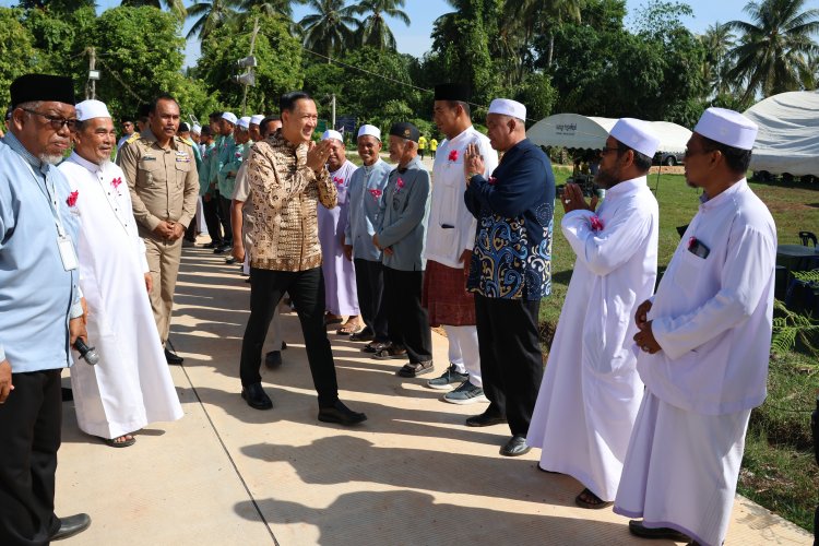 นราธิวาสระดมทุนสร้างศูนย์บริหารกิจการอิสลามตากใบศูนย์กลางสัมนา-แหล่งเรียนรู้ชุมชน