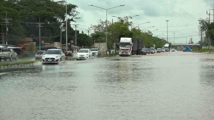 ท่าอากาศยานขอนแก่น แจ้งผู้โดยสารเผื่อเวลาเดินทางอย่างน้อย 2 ชม. หลังฝนตกน้ำท่วมขัง