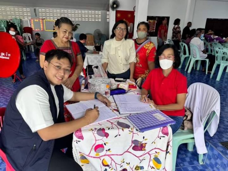 แม่สอด-สส.- สจ.- สท.ร่วมงานวันผู้สูงอายุ ชุมชนมณีไพรสณฑ์