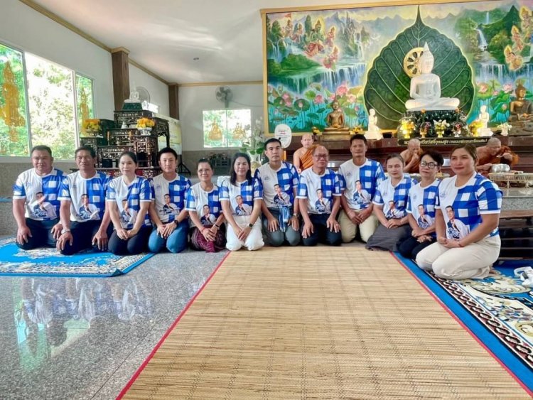 สส.เจ๊รวย พร้อมทีมงานบริจาค 6 หมื่นสมทบทุนบูรณเมรุวัดแสนสวัสทัศนารามอำนาจฯ
