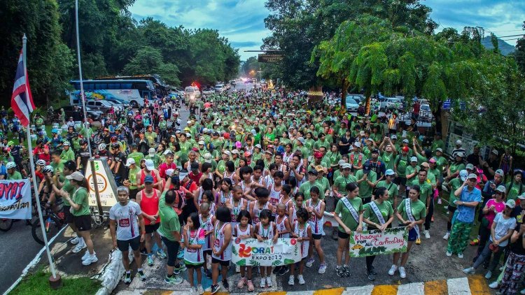 นับพันคนร่วมพลังคนรักษ์โลก 22 กันยายน เขาใหญ่ คาร์ ฟรี เดย์ 2024