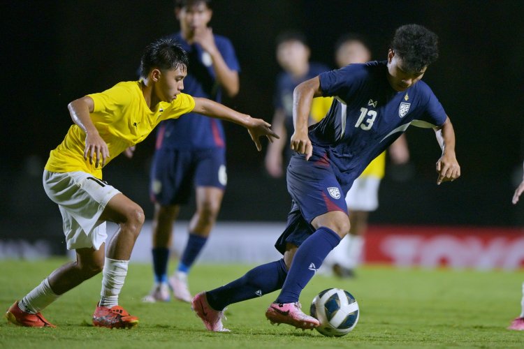 ทีมชาติไทย U20 ชนะ บรูไน 13-0 แซงขึ้นจ่าฝูงกลุ่ม