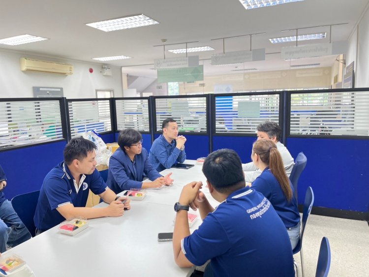 กองทุนประกันวินาศภัยอบรมเสริมความรู้แก่บุคลากรสำนักงาน คปภ. จังหวัดกาญจนบุรี