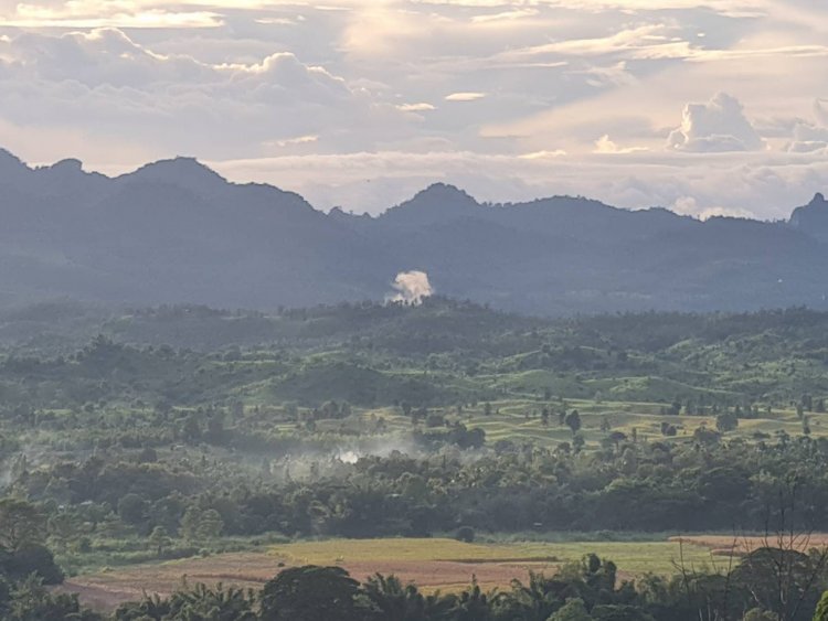 หน่วยเฉพาะกิจราชมนูตรึงชายแดนแม่สอดหลังทหารเมียนมาทิ้งบอมบ์ชนกลุ่มน้อยราบ