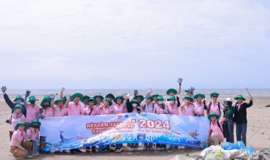 ซี.พี. เวียดนาม คอร์ปอเรชั่น ร่วมกิจกรรมเก็บขยะชายฝั่ง Restore the Ocean ณ จังหวัดบ่าเรีย-หวุงเต่า