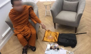 สืบนครบาลรวบอดีตพระครูสร้างเพจปลอมหลอกให้ร่วมทำบุญ อ้างหาเงินใช้หนี้พนันออนไลน์