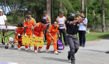 เข้มข้นอบรมหลักสูตรการปฏิบัติการฉุกเฉินการแพทย์เพิ่มศักยภาพในพื้นที่จังหวัดนราธิวาส