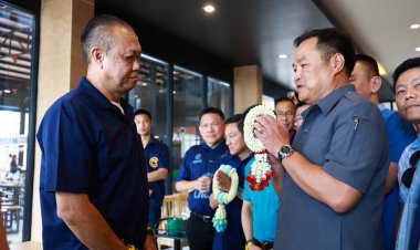 “อนุทิน”ตัวแทนสมาชิกภูมิใจไทยอวยพรครูใหญ่”เนวิน”วันเกิด 66 ปีสุดชื่นมื่น