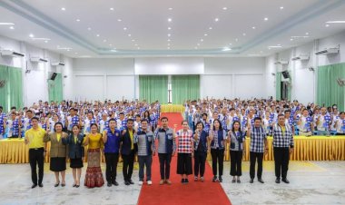 "สส.สุขสมรวย"ลุยเสริมความรู้ สร้างความภูมิคุ้มกันให้ปชช.อำนาจเจริญเฝ้าระวังยาเสพติด