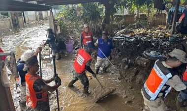 อส.อ.ท่าสองยาง จ.ตาก  ร่วมฟื้นฟูพื้นที่ประสบภัย อ.แม่สาย จ.เชียงราย