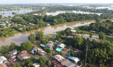 พิจิตรแม่น้ำยมเอ่อล้นตลิ่งท่วมแล้ว4,393 หลังคาเรือนเหตุบางระกำโมเดลรับน้ำไว้ไม่ไหว