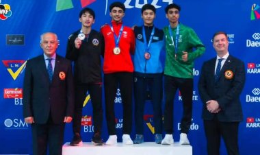 เด็กไทย คว้าเหรียญเงินศึก "คาราเต้ ชิงแชมป์เยาวชนโลก" ที่เมืองเวนิส อิตาลี