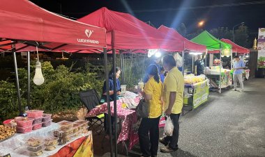 "ตลาดฮิมอ่าง"สร้างรายได้งามให้กับคนอำนาจเจริญ