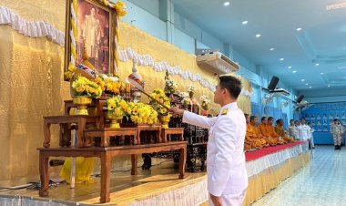 นายอำเภอท่าสองยาง ประธานกิจกรรมเนื่องในวันนวมินทรมหาราช