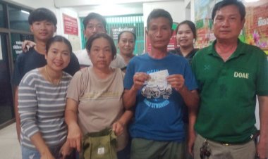 รวยข้ามคืน!หนุ่มใหญ่ชัยภูมิถูกหวยรวย 12 ล้านกลายเป็นเศรษฐีใหม่ป้ายแดง
