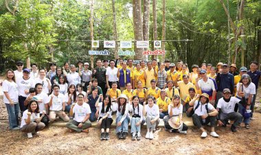 จีพีเอสซี จัดกิจกรรม “เพาะกล้า ฟื้นป่า สร้างชีวิต” ร่วมฟื้นฟูระบบนิเวศ ลดโลกร้อน ป่าชุมชนมาบจันทร์ จ.ระยอง