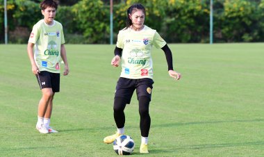 "หนึ่งฤทัย สระทองเวียน" นำฟุตบอลหญิงไทย ซ้อมต่อเนื่องก่อนไปเม็กซิโก