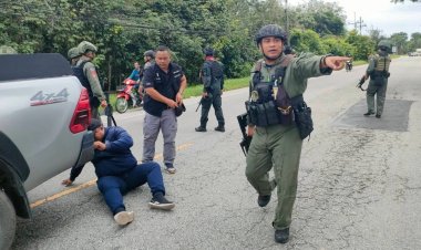 คนร้ายป่วนสุไหงปาดี วางบึ้ม 4 ลูก 3 จุด ทหาร-ตำรวจ บาดเจ็บ 8 นาย