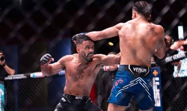 เฮอร์นาเดซ ไล่ปล้ำถล่มศอก เปเรย์รา จอดยก 5 ศึก UFC FIGHT NIGHT