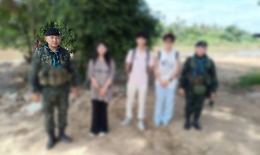 ตำรวจสนธิกำลังทหารตากช่วย3นักศึกษาม.ดังสัญชาติจีนถูกลวงทำงานกลับรีดค่าไถ่