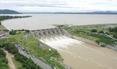 เขื่อนป่าสักฯ เตรียมปรับเพิ่มการระบายน้ำ หลังน้ำไหลลงอ่างฯ มากขึ้น