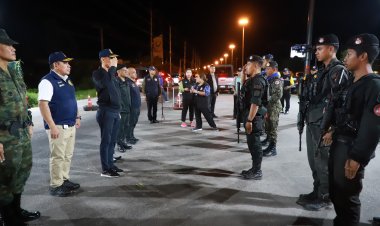 นราธิวาสคุมเข้มป้องกันคนร้ายก่อเหตุสร้างสถานการณ์ภาคใต้