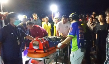 จนท.กู้ภัยอุทัยธานี ระดมค้นหาผู้บาดเจ็บตกหน้าผา หลังเข้าไปหาเห็ดโคนในป่าเขา