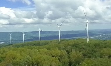 ปลายฝนต้นหนาว นักท่องเที่ยวแห่เที่ยวชมทุ่งกังหันลม กินลมชมวิวบนเขายายเที่ยง