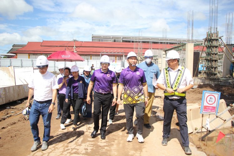 หอศิลปวัฒนธรรมเมืองน่าน และแหล่งเรียนรู้ศิลปวัฒนธรรมล้านนาตะวันออก แลนด์มาร์คแห่งใหม่ของจังหวัด ก่อสร้างแล้วกว่า 30 % คาดแล้วเสร็จ พ.ย.2568