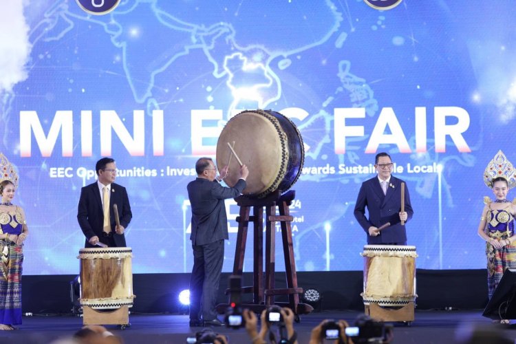 Mini EEC Fair 2024 เปิดงานยิ่งใหญ่ ดึงทุนสู่ EEC ดันไทยสู่ศูนย์กลางการค้าการลงทุนระดับโลก