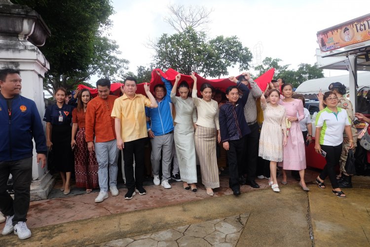 พ่อเมืองปากน้ำเปิดงานนมัสการองค์พระสมุทรเจดีย์และงานกาชาดจังหวัดสมุทรปราการ ประจำปี 2567