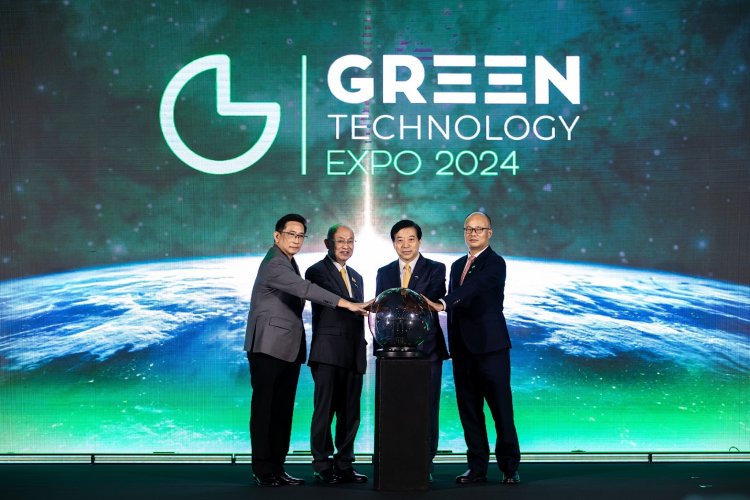 งาน "Green Technology Expo 2024" แก้ปัญหาให้โลกระยะยาว ส่งเสริมแผนความยั่งยืน-ขับเคลื่อนธุรกิจด้วยเทคโนฯสีเขียว