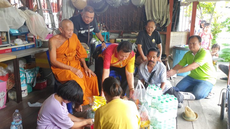มูลนิธิหลวงพ่อพุทธรังสีเข้าช่วยเหลือผู้ป่วยโรคซึมเศร้าและครอบครัวผู้ยากไร้