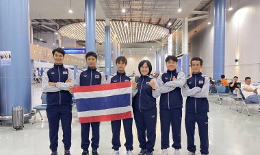 ทีมซอฟท์เทนนิสเยาวชนชาติไทย ลุยเมืองจีน สู้ศึกชิงแชมป์โลก