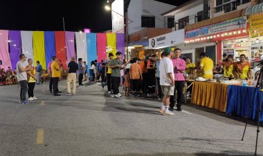 พิมายเปิดถนนคนเดินกระตุ้นท่องเที่ยวสร้างรายได้ฟื้นเศรษฐกิจรากหญ้า