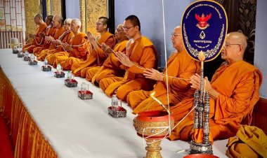 พระเกจิเถราจารย์ดัง ร่วมอธิษฐานจิตพุทธาภิเษกเหรียญ "พระอภัยวงศ์"