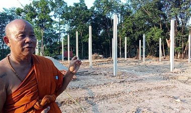 วัดเศร้า!!กฐินปีนี้ได้งบมาน้อย ไม่พอสร้างศาลาสวดศพ ชาวบ้านเดือดร้อน ต้องนำศพไว้ที่บ้าน