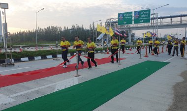 สมุทรปราการจัดงาน “แสงนำใจ ไทยทั้งชาติ เดิน วิ่ง ปั่น ป้องกันอัมพาต" ครั้งที่ 10 เฉลิมพระเกียรติฯ