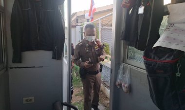 รปภ.เสียชีวิตปริศนาคาป้อมหน้าการไฟฟ้ากบินทร์บุรี