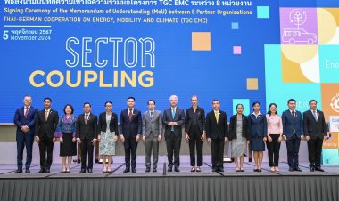 8 หน่วยงานเซ็น MoU เพื่อดำเนินการร่วมกันด้านพลังงาน คมนาคม และสภาพภูมิอากาศ ภายใต้โครงการ TGC EMC ของเยอรมนี