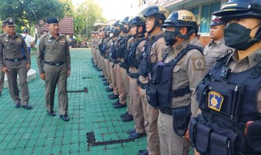 ผู้การฯอำนาจเจริญขานรับ 15 นโยบาย ผบ.ตร.ยกระดับบริหารราชการขรก.ตำรวจไทย