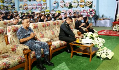 มทภ.4 เป็นประธานสวดพระอภิธรรมศพ นายกเทศมนตรีตำบลรือเสาะ