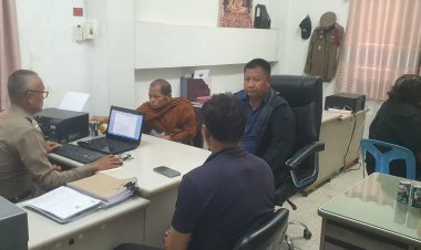 ตำรวจอำนาจเจริญ สุดเจ๋งรวบตัวมิจฉาชีพตัวแสบหลอกลวงเงินบุญกฐิน50,000บาท