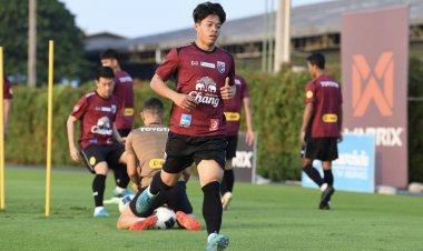 "ทีมชาติไทย”ติวเข้มแทกติกลับแข้ง "เลบานอน", วันชัย-ชิษณุพงศ์ หวังโชว์ผลงานให้ดีที่สุดติดทีมชาติครั้งแรก