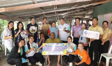 ศรีสะเกษมอบบ้านโครงการปรับสภาพแวดล้อมที่อยู่อาศัยเพื่อผู้ยากไร้