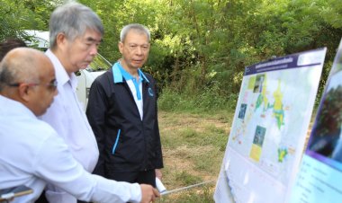 กรมชลประทานลุยบริหารจัดการน้ำโครงการปตร.ลำน้ำชี “บ้านโนนเขวา-บ้านท่าสวรรค์-บ้านท่าสองคอน”