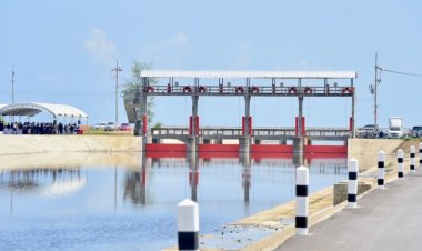 กรมชลประทานเตรียมพร้อมรับน้ำท่วมคาบสมุทรสทิงพระเมืองสงขลา